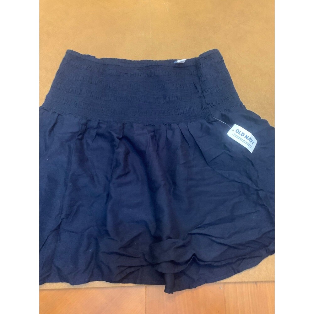 NWT Old Navy Smocked Waist Mini Skirt Pull On Casual Summer Size Medium